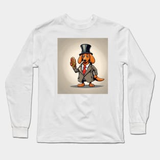 detective hotdog Long Sleeve T-Shirt